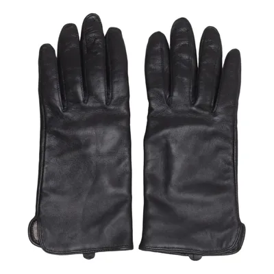 Lederhandschuhe (Schwarz) von Handskmakaren Leder, Nylon, Wolle