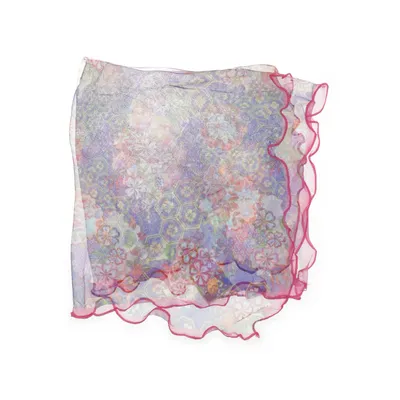 Scarf (Flerfärgad) från Tohlisa Polyester, Silke