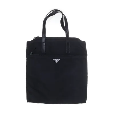 Handtas (Vintage "Tessuto City") van Prada