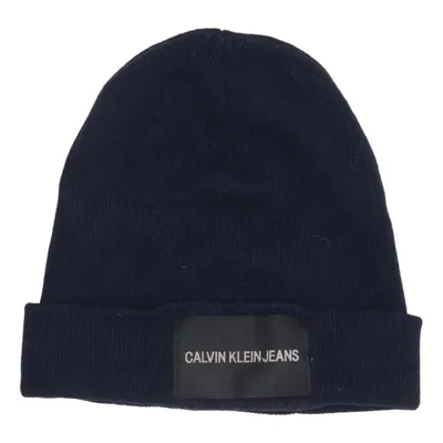 Beanie (Blue) from Calvin Klein Jeans Cashmere, Polyamide, Viscose