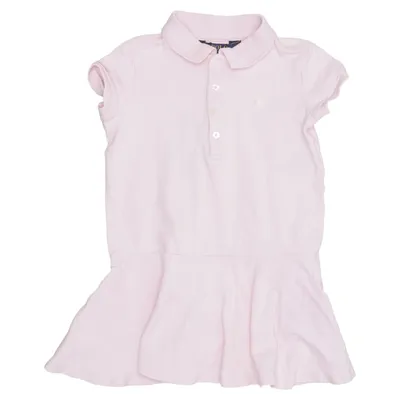 Robe polo (Rose) de Polo Ralph Lauren Coton, Élasthane