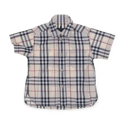 Kortärmad skjorta (Beige, Flerfärgad) från Burberry Bomull