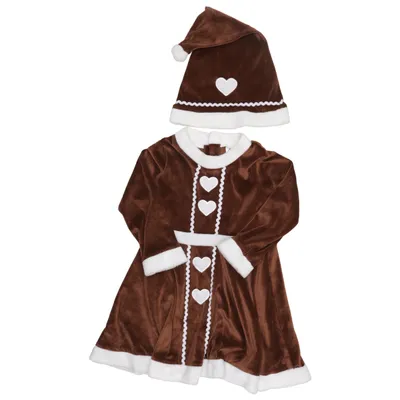 Vêtement de Noël (Marron, Blanc) de H&M Fausse fourrure, Polyester