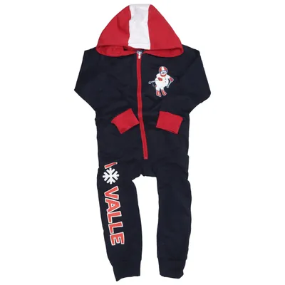 Grenouillère (Bleu, Rouge, Blanc) de Skistar Coton