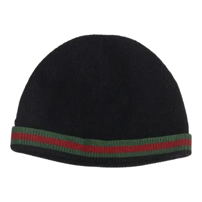 Bonnet (Noir, Vert, Rouge) de Gucci