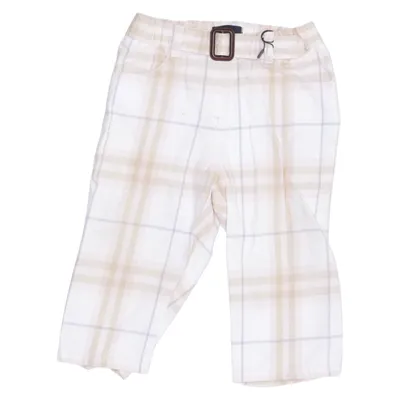 Pants (White, Multicolored) from Burberry Cotton