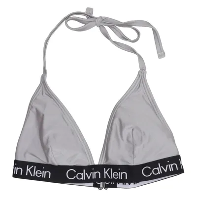 Bikini top (Grijs, Zwart) van Calvin Klein Swimwear Elastaan, Polyamide, Polyester