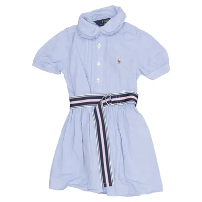 Blusenkleid (Blau) von Polo Ralph Lauren Baumwolle