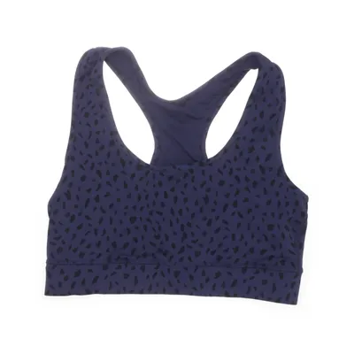 Sports bra (Blue, Black) from Hey Honey Elastane, Polyamide