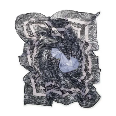 Scarf (Grå, Flerfärgad) från 19V69 Italia by Versace 1969