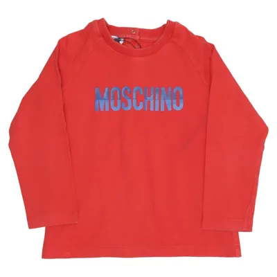 Sweatshirt (Red) from Moschino Baby Cotton