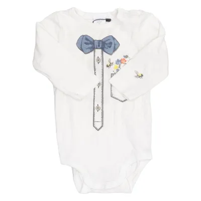Body (Blanc) de Lindex Baby Coton, Élasthane