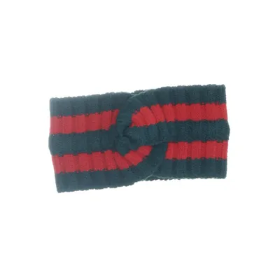 Pandebånd (Grøn, Rød) fra Gucci Uld, Polyester, Polyamid, Elastan