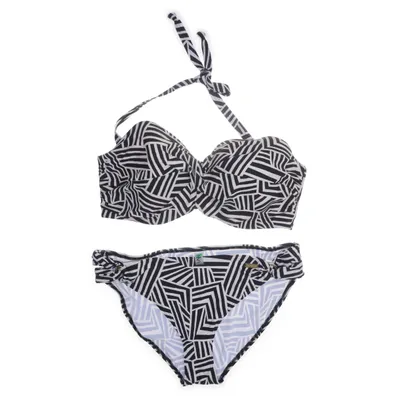 Bikini (Beige, Black) from Lascana Polyester