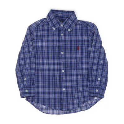 Buttondown-skjorta (Blå, Vit) från Ralph Lauren Bomull