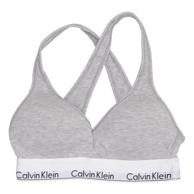 Sports bra (Gray, White) from Calvin Klein