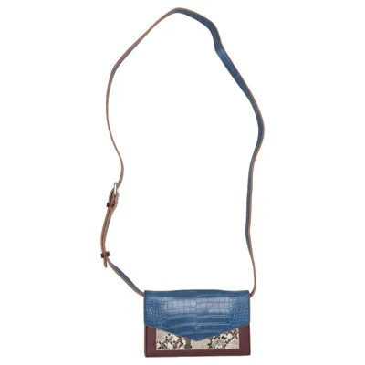 Shoulder-bag (Blue, Brown, Multicolored) from Beck Söndergaard Polyester, Polyurethane