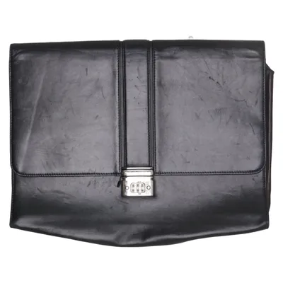 Briefcase (Black) from Montblanc Leather