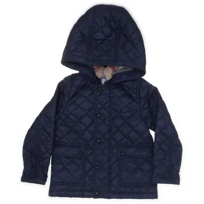 Vinterjacka (Blå, Flerfärgad) från Burberry Children Bomull, Polyester