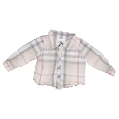 Chemise (Beige, Noir, Rouge) de Burberry Coton
