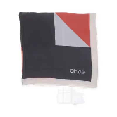 Sjal (Grå, Hvid, Orange) fra Chloé