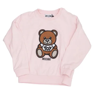 Collegetröja (Toy Bear) från Moschino Baby Akryl, Bomull, Elastan, Polyester, Ull
