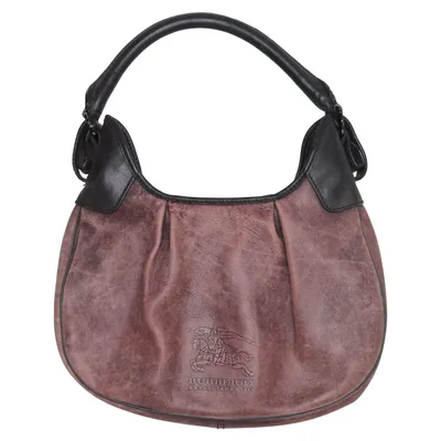 Schoudertas (Bruin) van Burberry Leer