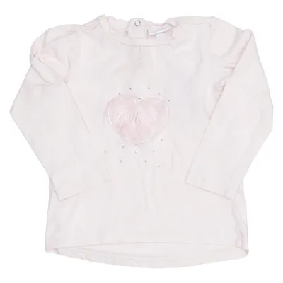 Lange mouwen shirt (Roze) van Fagottino Katoen, Elastaan