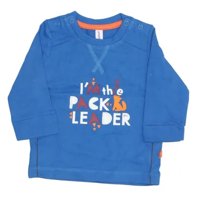 Lange mouwen shirt (Blauw) van Babyface Katoen