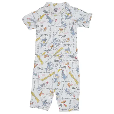 Pyjama (Weiß, Mehrfarbig) von Tom & Jerry