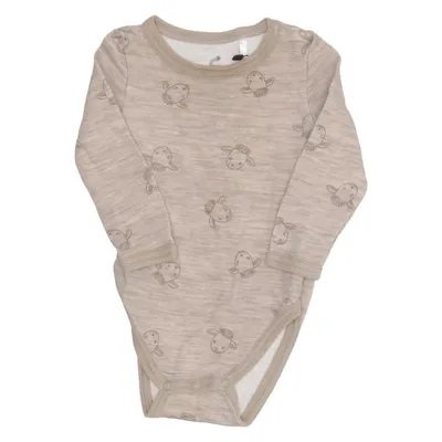 Body (Marron) de Janus Bambou, Laine de mouton, Polyamide