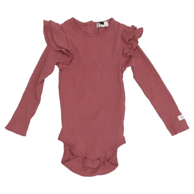 Body (Pink) fra Newbie by KappAhl Bomuld, Elastan