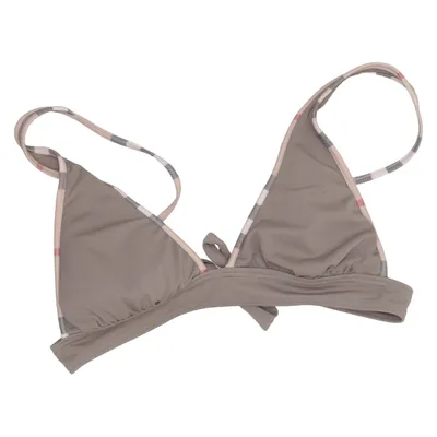 Bikini top (Gray) from Burberry Brit