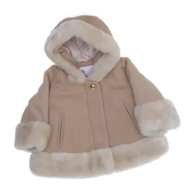Winterjas (Beige) van Chloé Kasjmier, Polyamide, Polyester, Wol