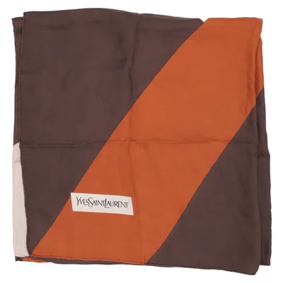 Scarf (Brun, Beige, Orange) från Yves Saint Laurent