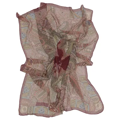 Halsdoek (Lila, Rood, Meerkleurig) van Gianni Versace Zijde