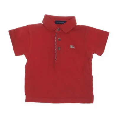 Pikétröja (Röd) från Burberry Bomull