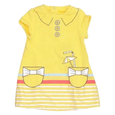 Dress (Yellow, Multicolored) from Little Marc Jacobs Cotton, Elastane, Viscose