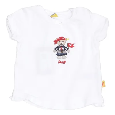 T-shirt (White) from Steiff Cotton, Elastane
