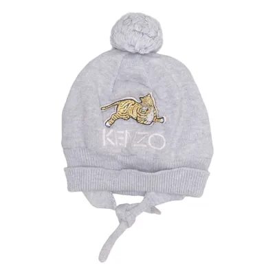 Tophue (Grå) fra Kenzo Kids Kashmir, Polyester