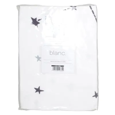 Nappe de table (Constellation) de Blanc Polyester