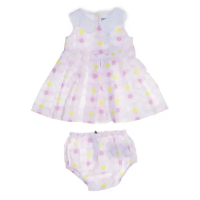 Klänning (Rosa, Vit, Gul) från Jacadi Paris Bomull