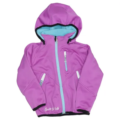 Softshell jacket (Purple, Blue) from Reima Polyester, Polyurethane