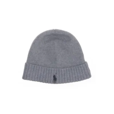 Beanie (Grijs) van Polo Ralph Lauren Merinowol