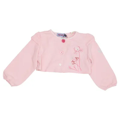 Cardigan (Pink) fra Kenzo Junior Bomuld, Elastan, Modal