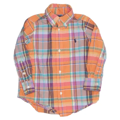 Buttondown-skjorta (Orange, Flerfärgad) från Ralph Lauren Bomull