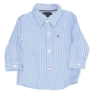 Overhemd (Blauw, Wit) van Tommy Hilfiger Katoen