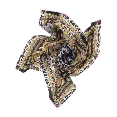 Halsdoek (Bruin, Meerkleurig) van Versace