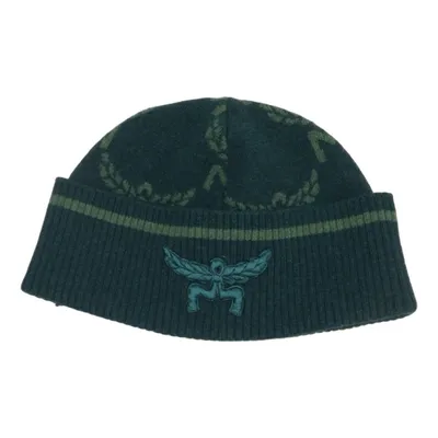 Beanie (Green) from MCM Cashmere, Wool
