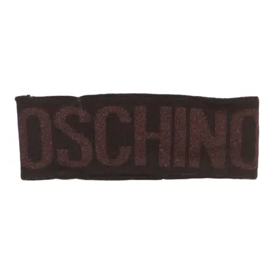 Pandebånd (Brun) fra Moschino Metallfiber, Polyamid, Viscose, Uld